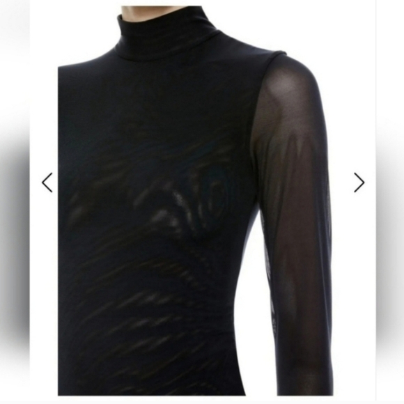 Alice + Olivia Clarinda Turtleneck Long Sleeve Bodysuit in size XL NWT - Picture 8 of 12